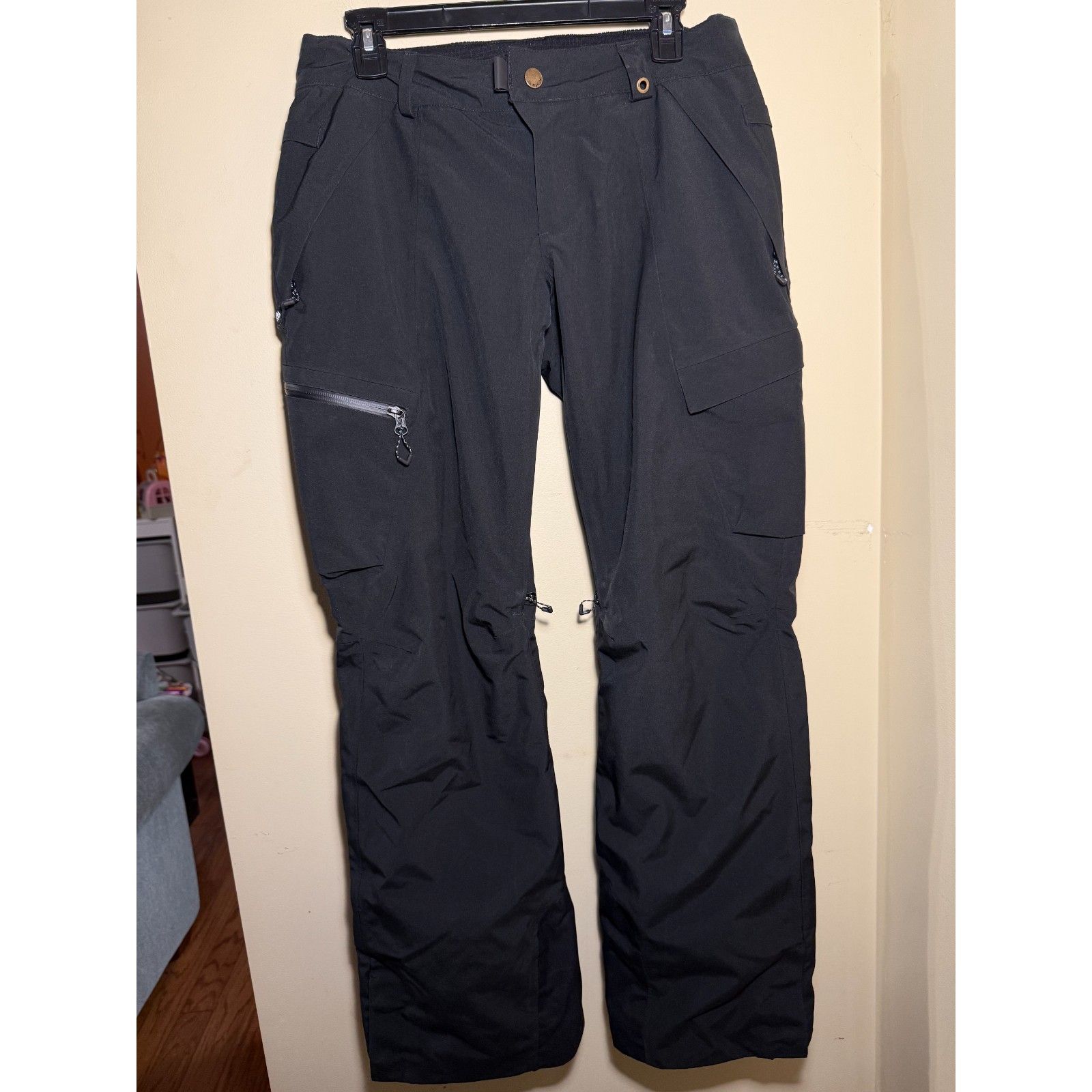 686 Glcr Black Thermagraph Ski/Snow Pants | Size Small Petite | Outdoors